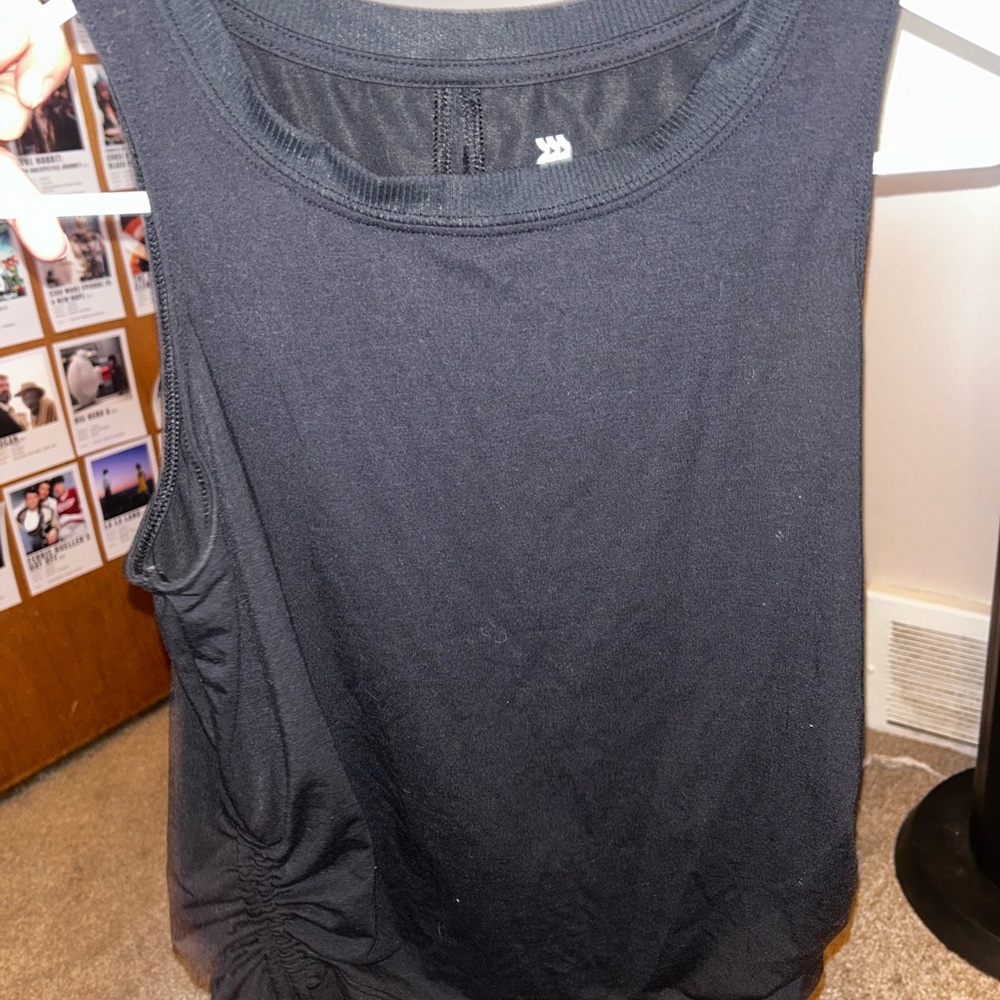 Black Athletic Tank Top
